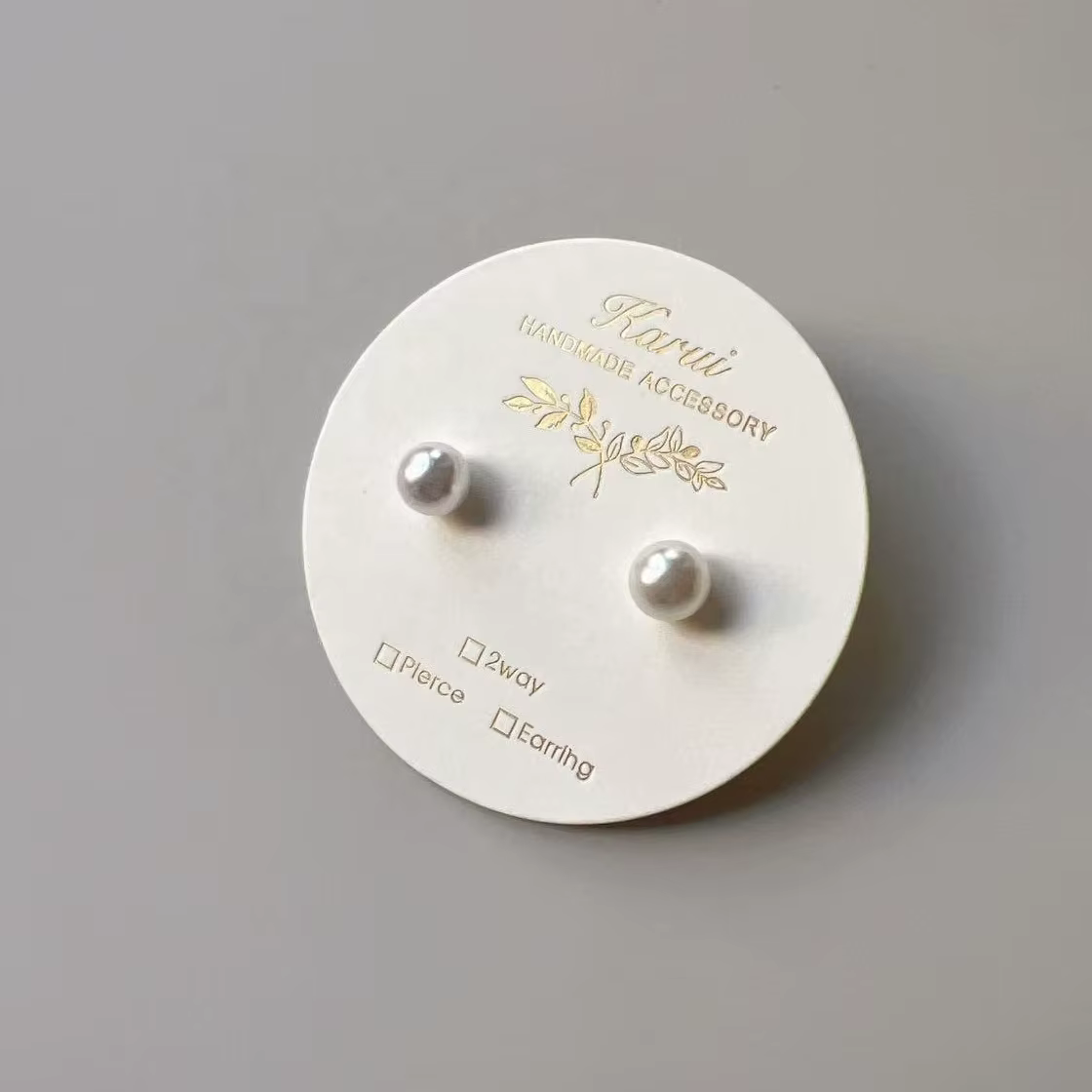 Custom Logo Luxury Jewelry Cards Exclusive for Jewelry Stores Paper Packaging Tags Cards for Necklaces, Rings Earrings