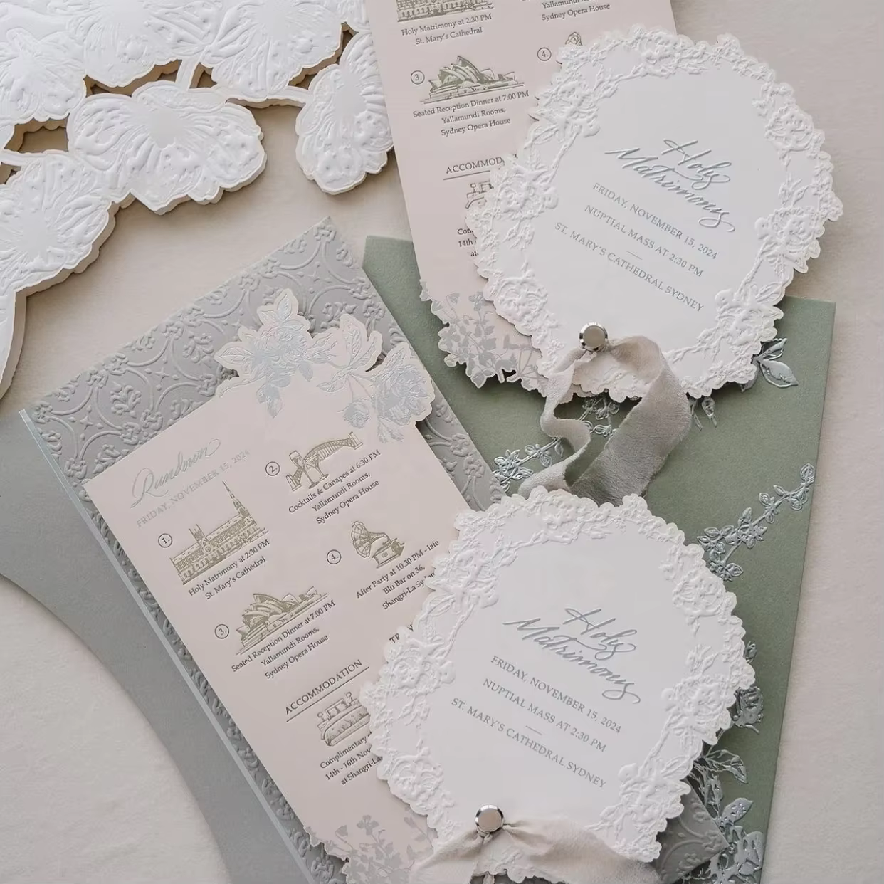 Bulk Custom Business Cards with Envelopes Screen Printed Embossed Paper Custom Logo for Wedding Planners Event Organizers
