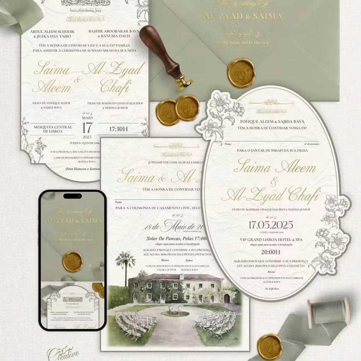 Luxury Wedding Invitations Sculpted Blooms Customized Wedding Invitation Book with Perfect Binding Carved Embossed Paper