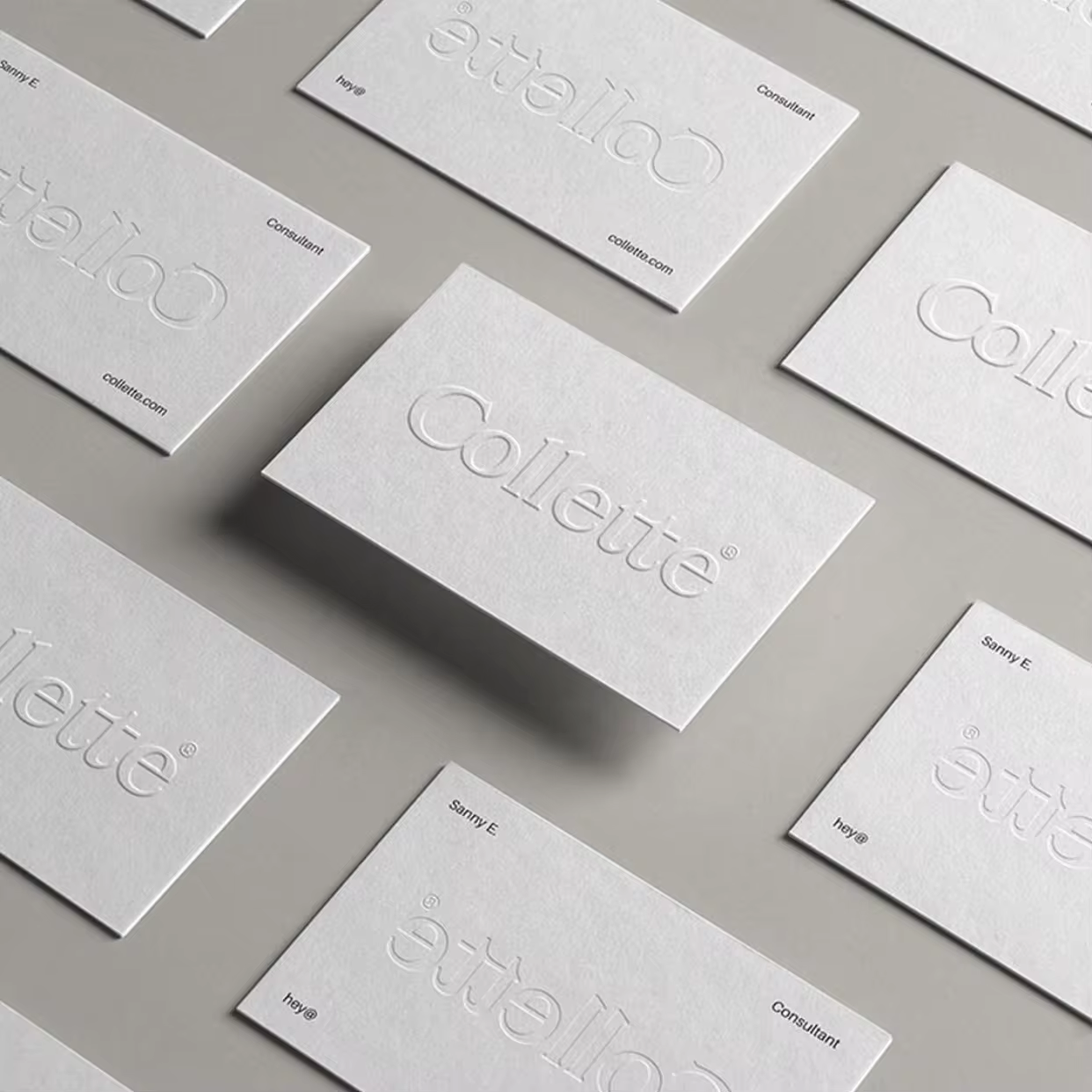 Embossed Premium Business Card