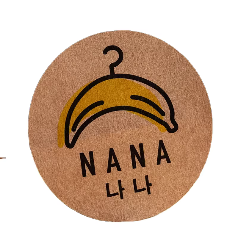 Factory Price Custom Durable Self-Adhesive Logo Stickers, Kraft Paper Packaging Labels for Supermarket Retail Use