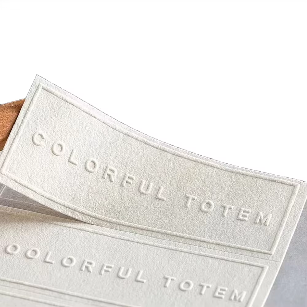 Custom Brand Exclusive 3D Scratch off Stickers Optional Brand Logo Specialty Paper Material Embossed Craftsmanship Durable