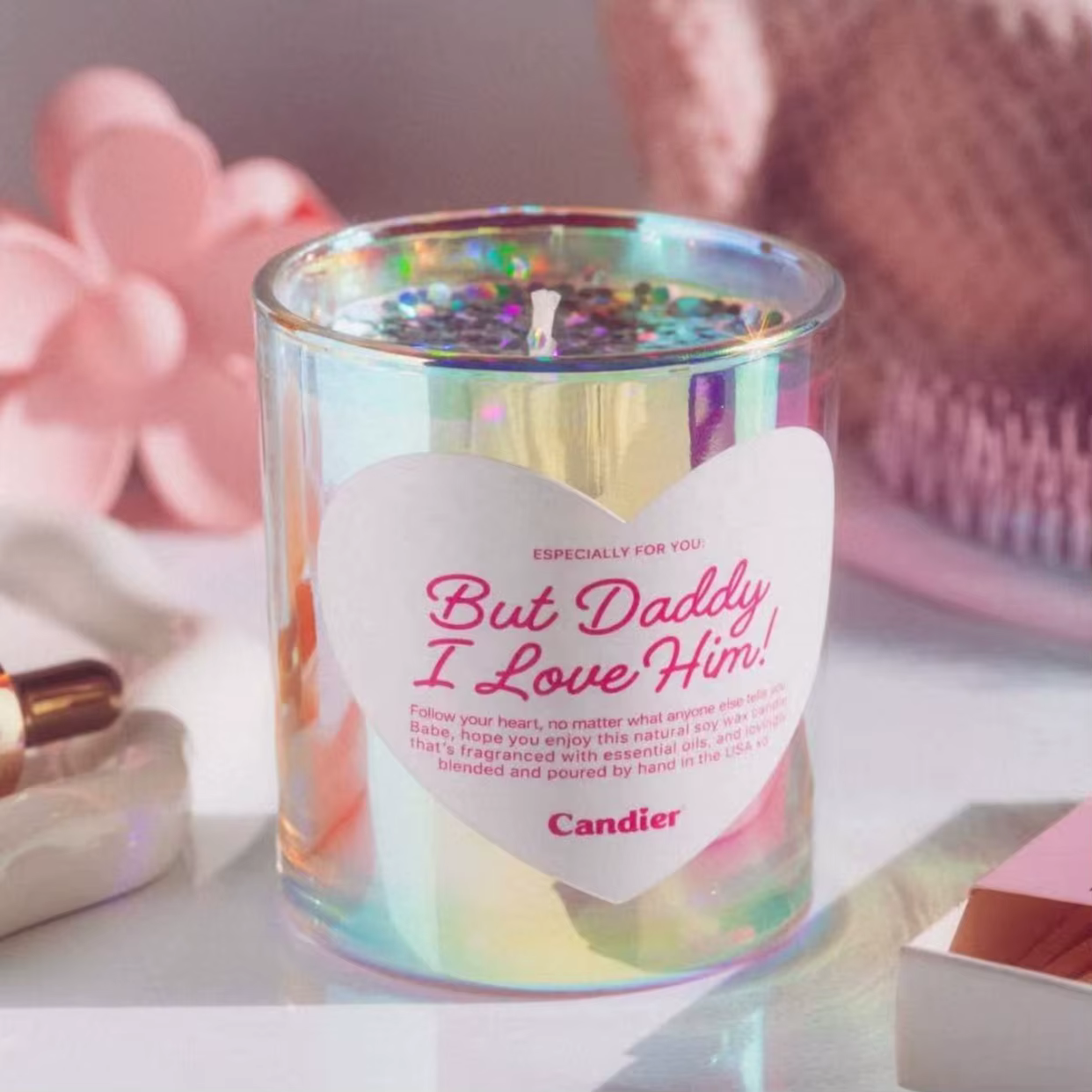 Bulk Custom Holographic Oil Proof Durable UV Resistant Candle Jar Stickers Coated Paper Lamination Quick Artwork Sampling