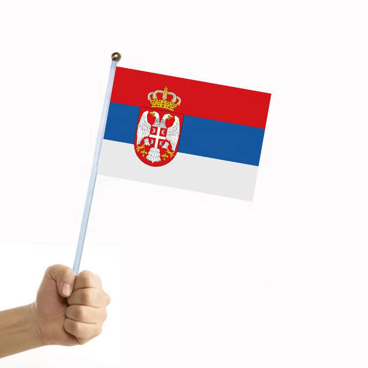 Pafu 2026 World Football Cup Cheering Hand Waving Flags Countries Flags Polyester Digital Printing Durable Waterproof Flag